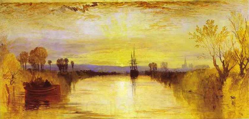J.M.W. Turner Chichester Canal Spain oil painting art